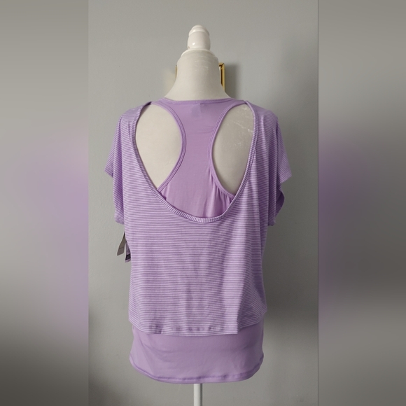 Champion Athletic Womens Tank Top purple Loose Fit , sixe XL with tags Two One - Picture 5 of 11